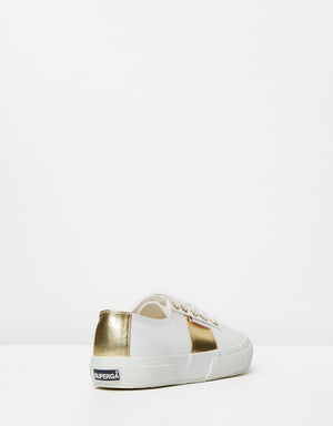 Superga Cotcotmetw White Gold