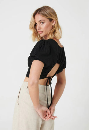 Kitt Open Back Top