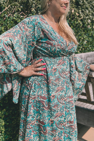 Wrap Maxi-Raga-Priscilla Wrap Dress
