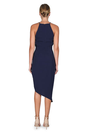 Ladies Navy Dress - Cooper St - Riverside Drape Dress
