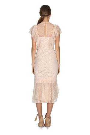 Rosie Lace Ruffle Dress