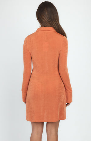Slinky Jersey Shirt Dress