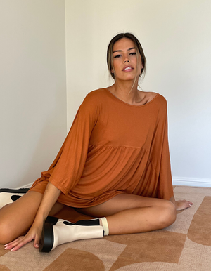 Caro-Slouch Tunic Dress