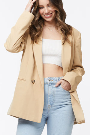 Beige jacket-IDS-Sara Blazer