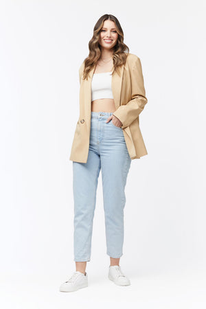 Beige jacket-IDS-Sara Blazer