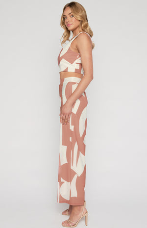 Abstract Print Set-Winnie and Co-Top and pant