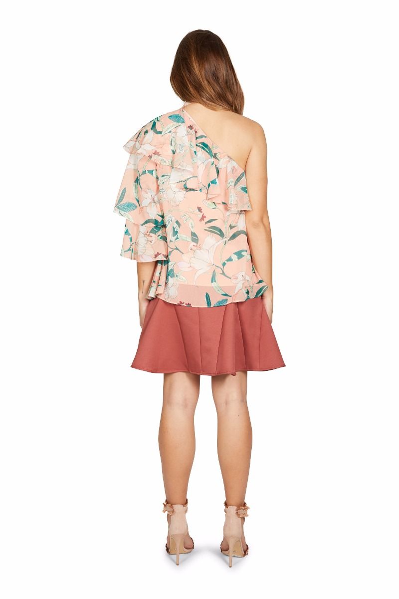 A place in the Sun One Shoulder Top 