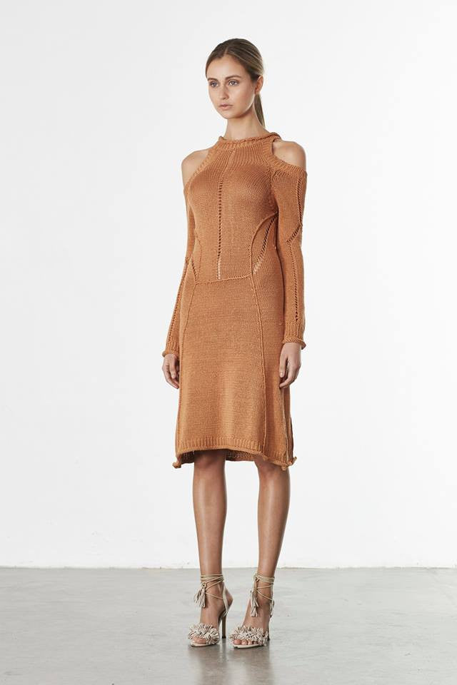 Elliatt Influence Dress Toffee