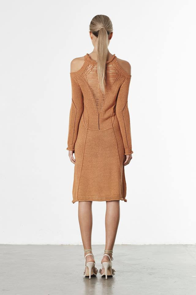 Elliatt Influence Dress Toffee
