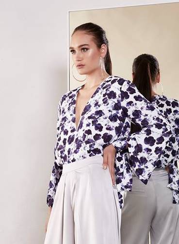 Bless'ed are the Meek Zoe Tie Top