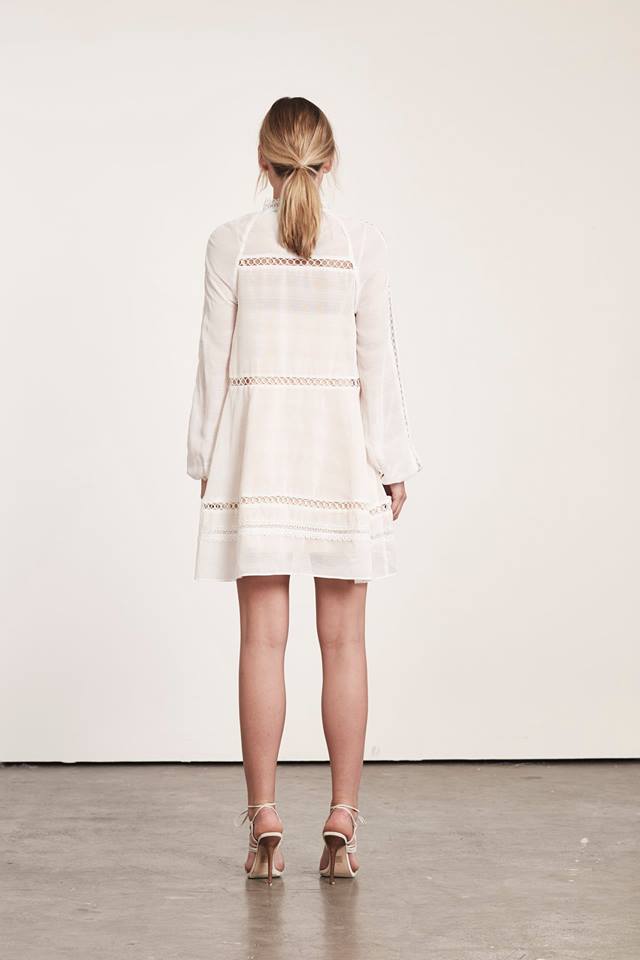 Elliatt Aura Dress White