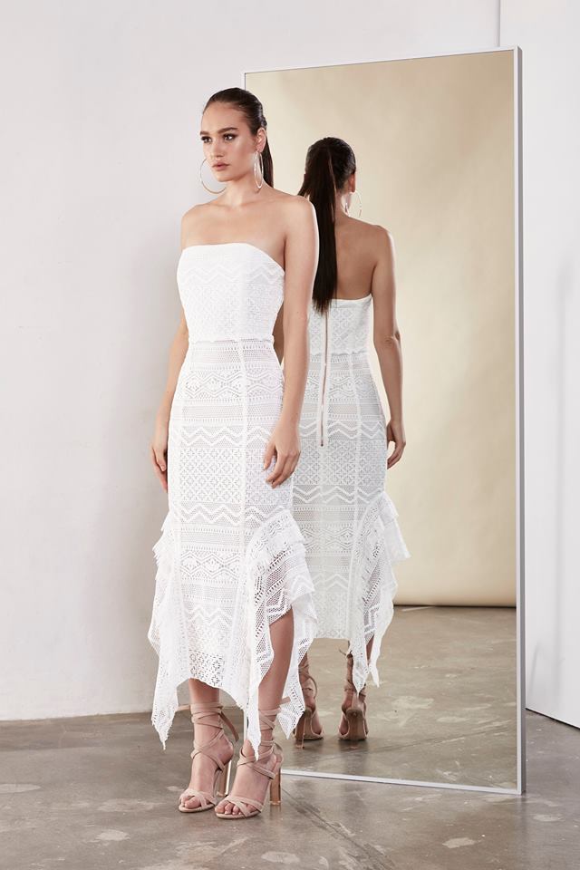 Bless'ed are the Meek Daria Strapless Dress