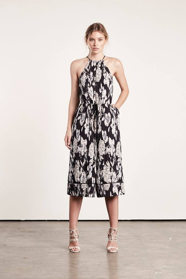 Elliatt Impressionist Jumpsuit Floral