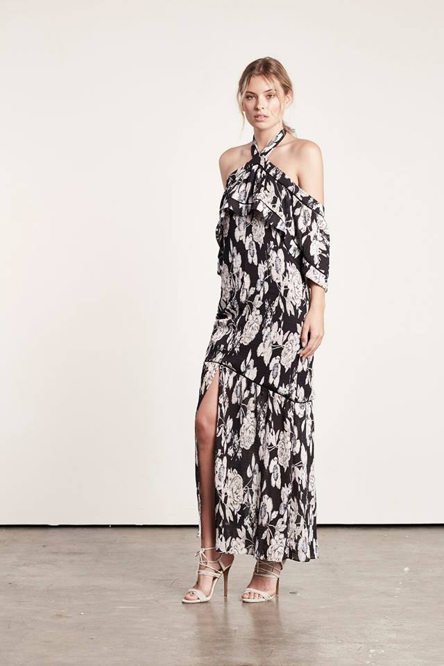 Elliatt Impressionist Maxi Floral Dress