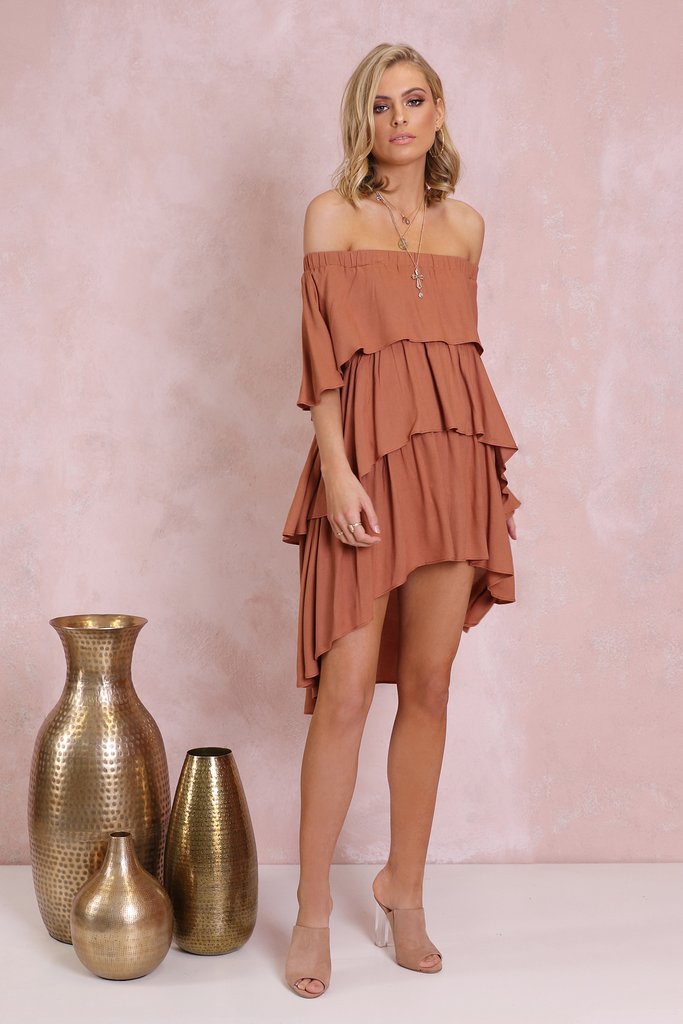 Santana Off the Shoulder Dress