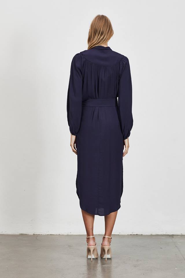 Ladies Navy Dress - Elliatt -Chorus Shirt Dress