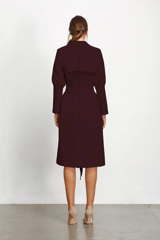 Ladies Trench Coat-Elliatt-Rosaline Trench Coat With Detachable Sleeve...