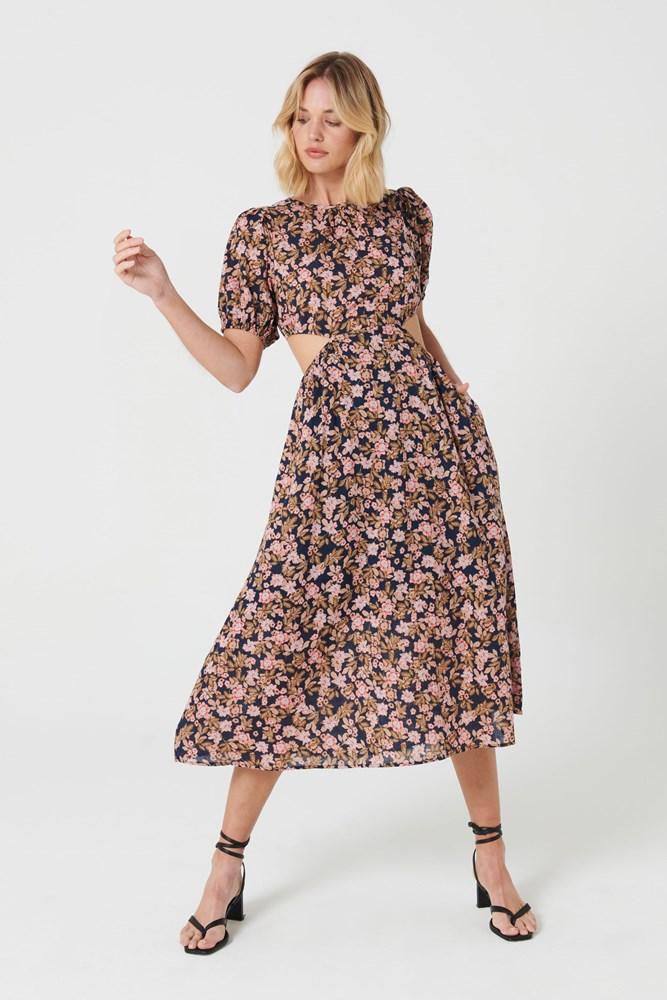 Navy Floral-MVN-Tula Love Dress