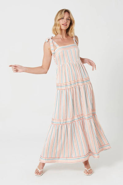Dresses Striped 'Cecily' Maxi Dress Yumi, 47% OFF