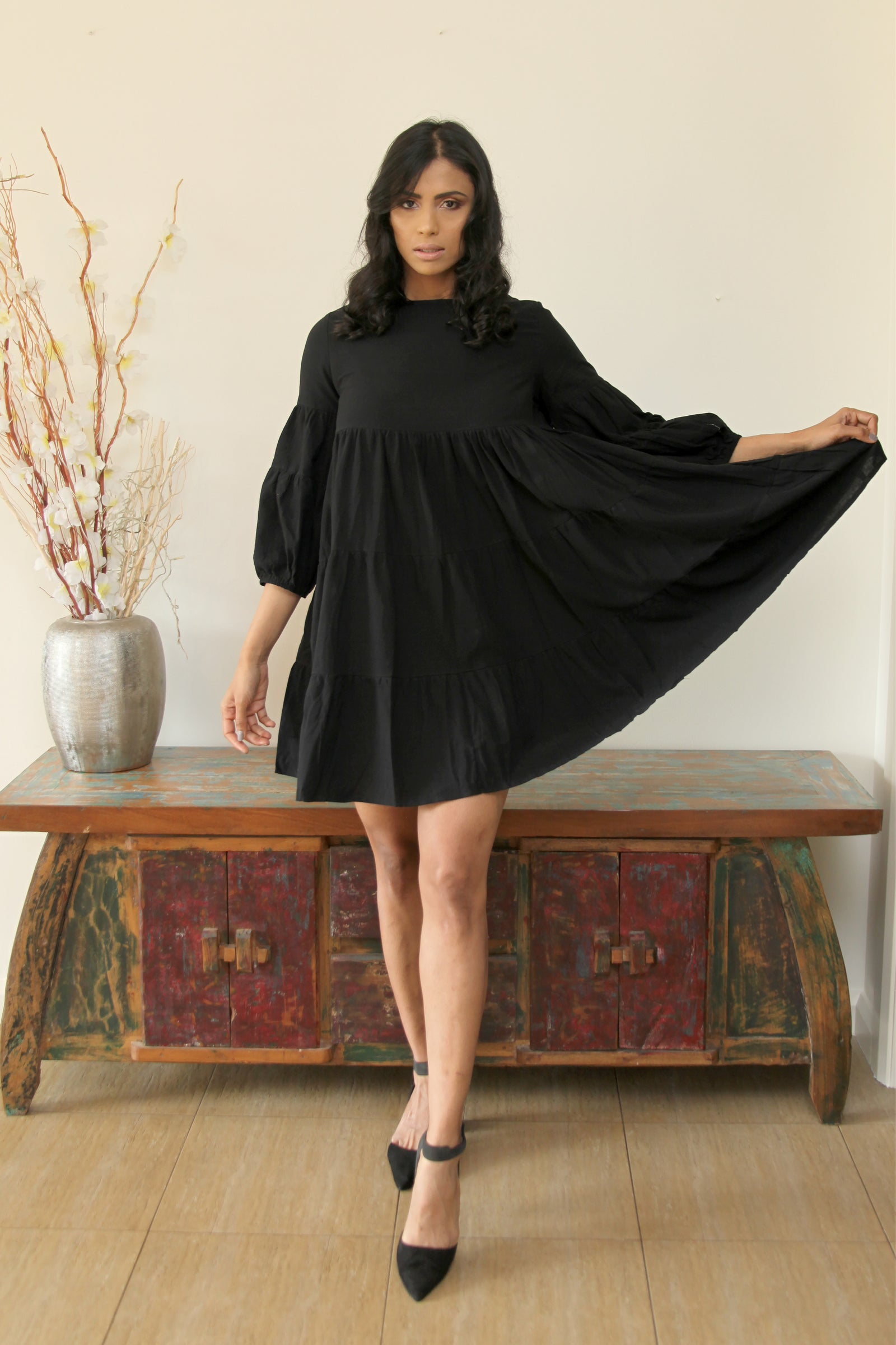 Lululocco Dress Black