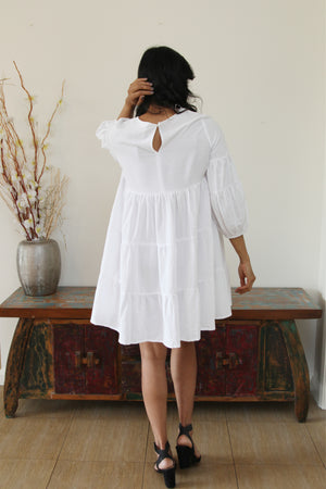Lululocco Dress White