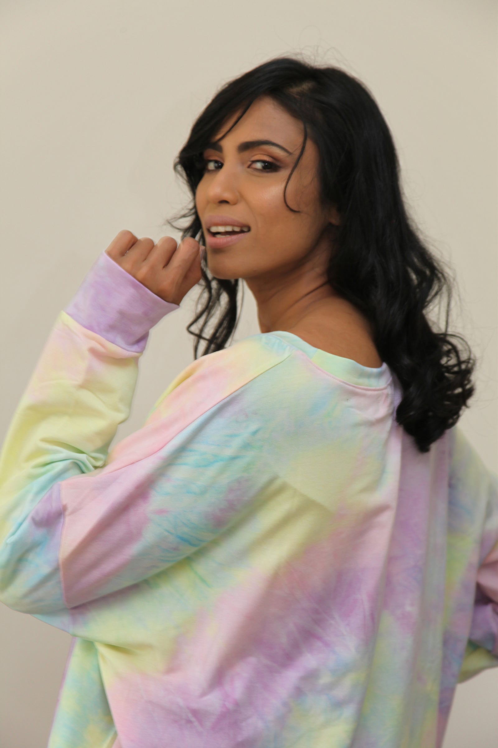 Pastel Tie Dye Sweat