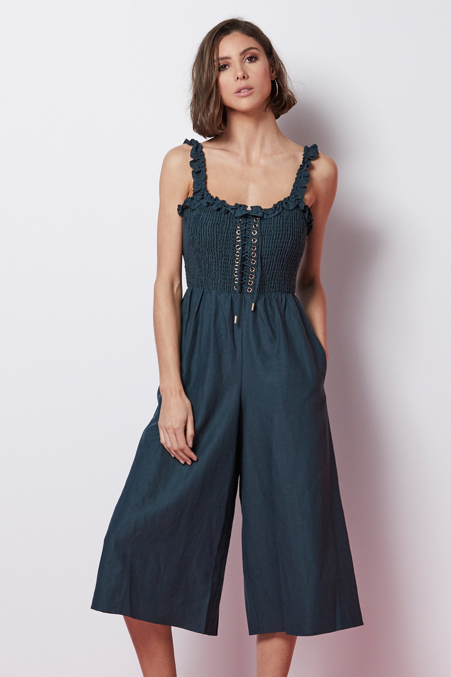 Ladies Linen Jumpsuit-Elliatt-Alanis Jumpsuit