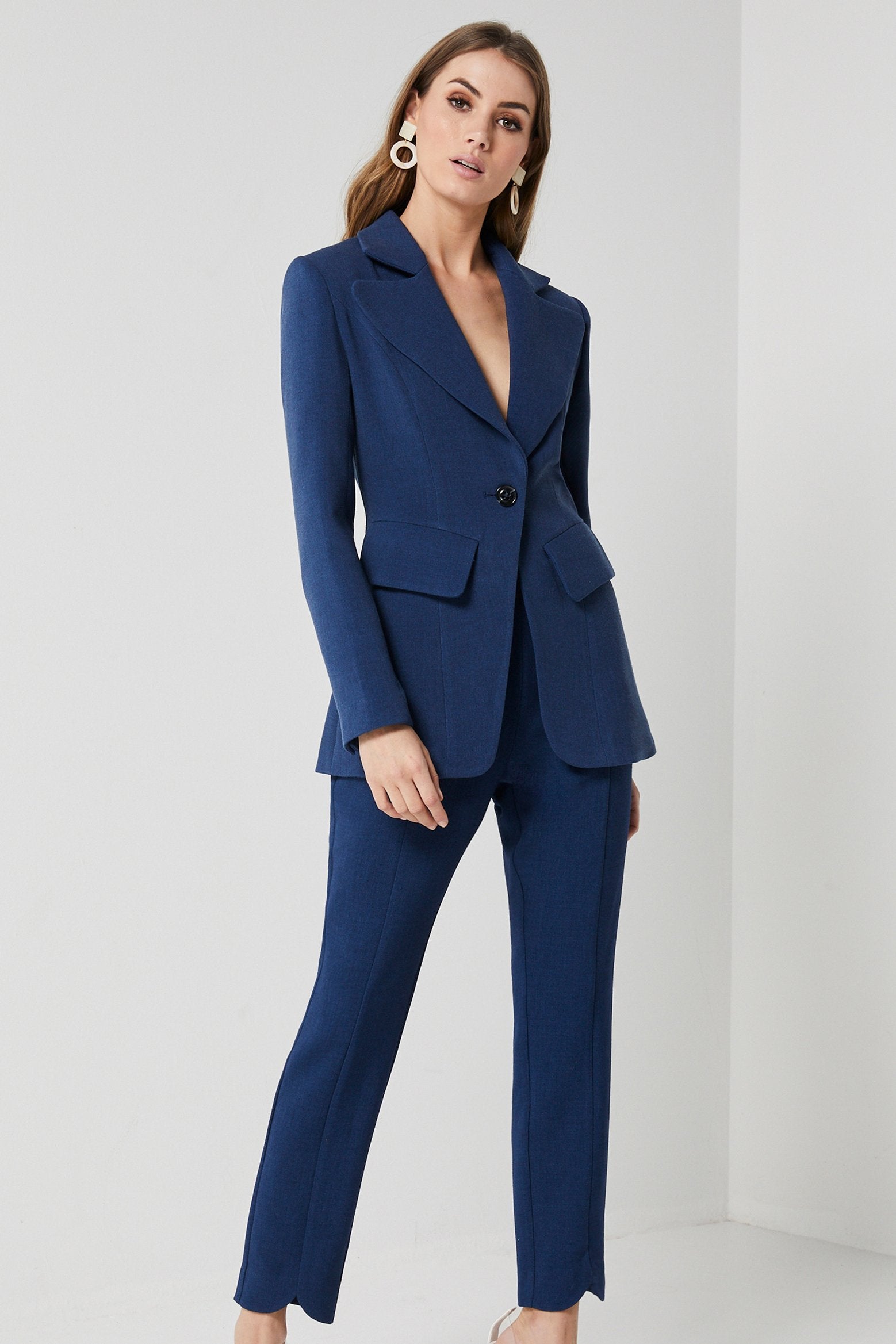 Ladies Indigo Jacket-Elliatt-Anecdote Blazer