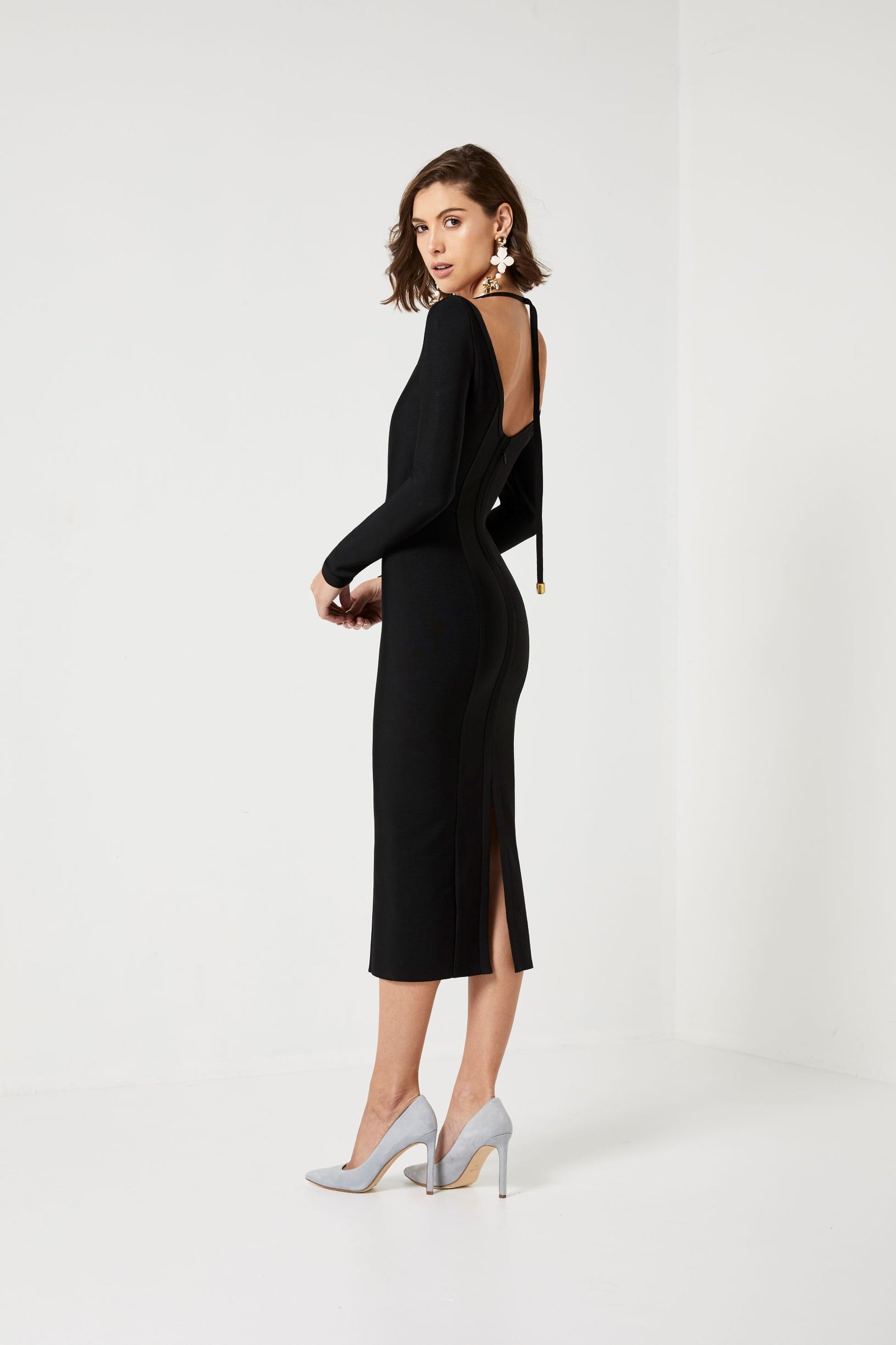 Black Bandage Dress-Elliatt-Anne Dress