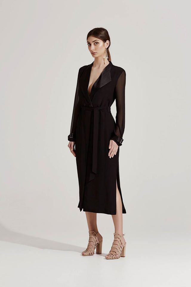 Bless'ed are the Meek Casia Long Jacket