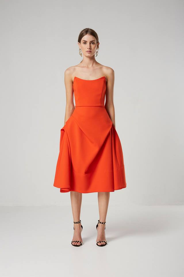 Delight Dress - Elliatt - Ladies Dress - Tangerine - Orange