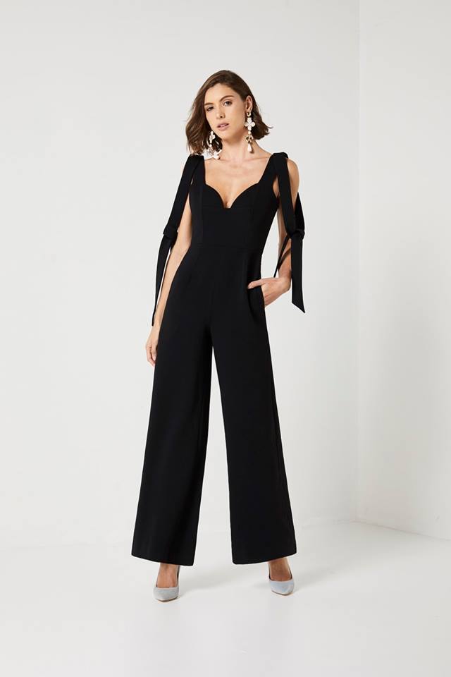 Ladies Jumpsuit - Black - Ellen Jumpsuit - Elliatt