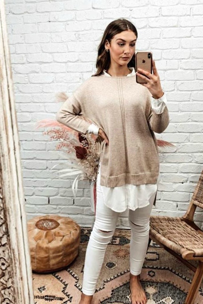 Knit with Trim-Bagira-Frankie Knit