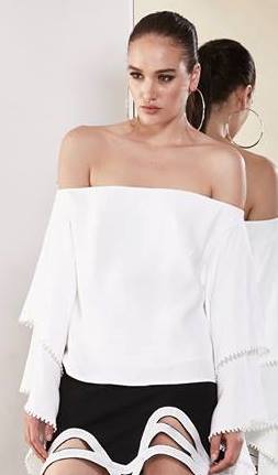 Bless'ed are the Meek Juliette Top