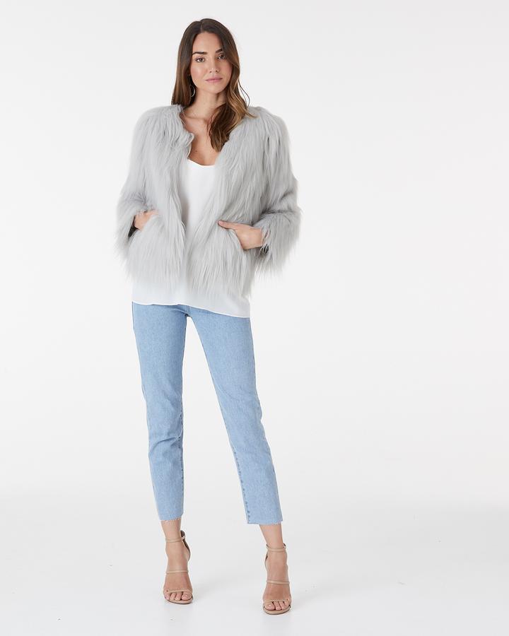 Marmont Faux Fur - Light Grey