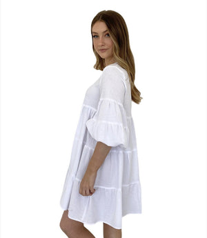 Lululocco Dress White