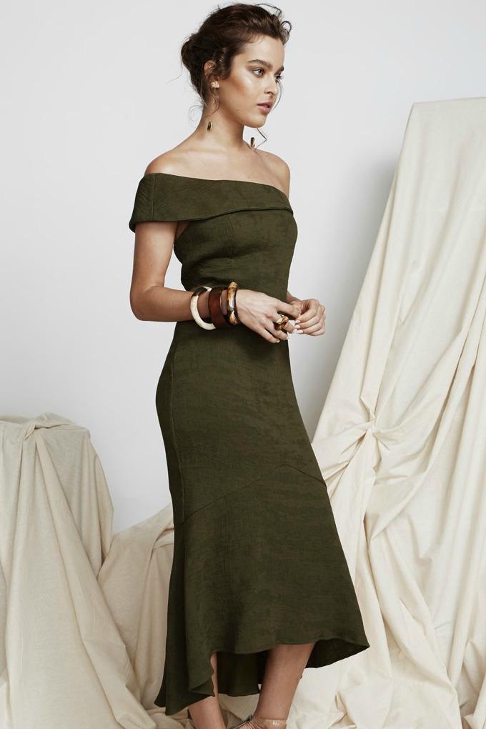 Ladies Cocktail Dress - PS The Label - Mind Game Midi Dress