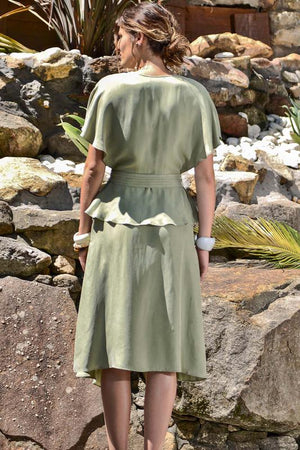Ladies Sage Dress -August St - New National Midi Dress