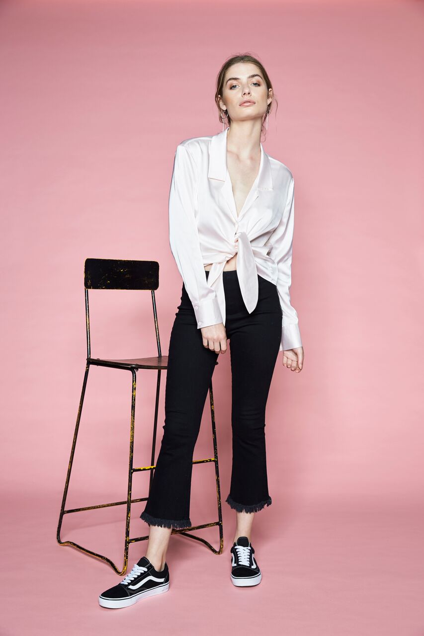 Lulu + Rose Peyton Knot Shirt