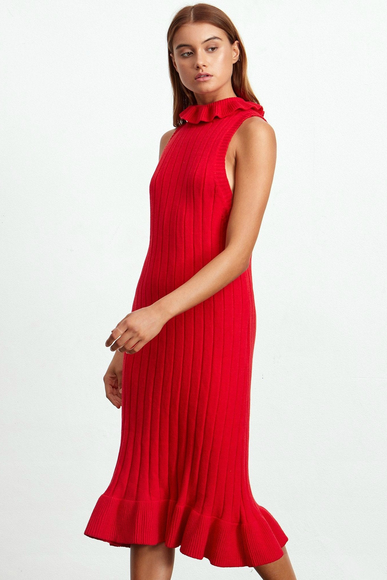 Ladies Knit Dress-Elliatt-Pomodoro Knit Dress