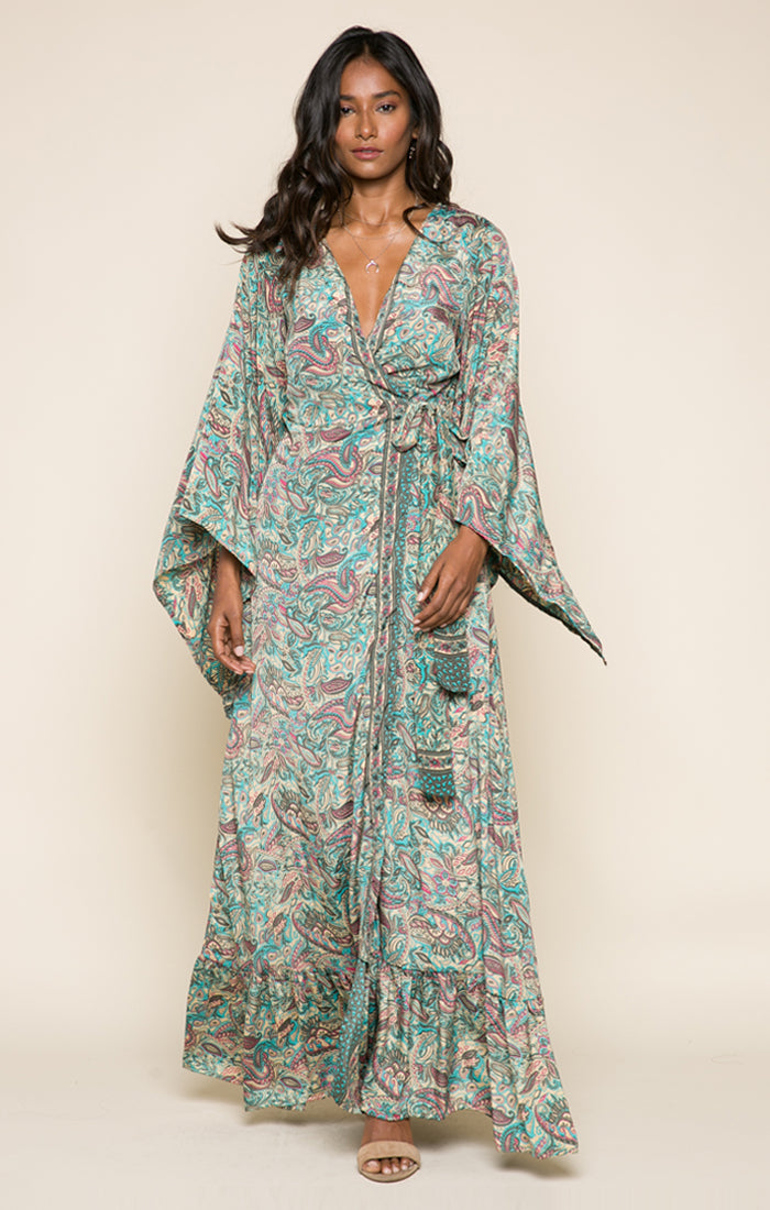 Wrap Maxi-Raga-Priscilla Wrap Dress