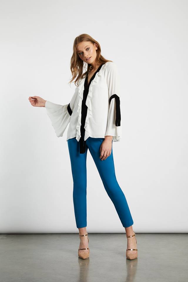 Ladies Top - Elliatt - Ritz Top - White