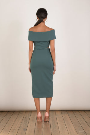 Ladies midi dress-Elliatt-Serpentine Dress