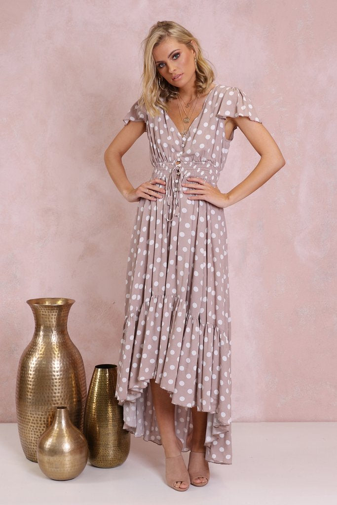 Luciana Polka Dot Dress