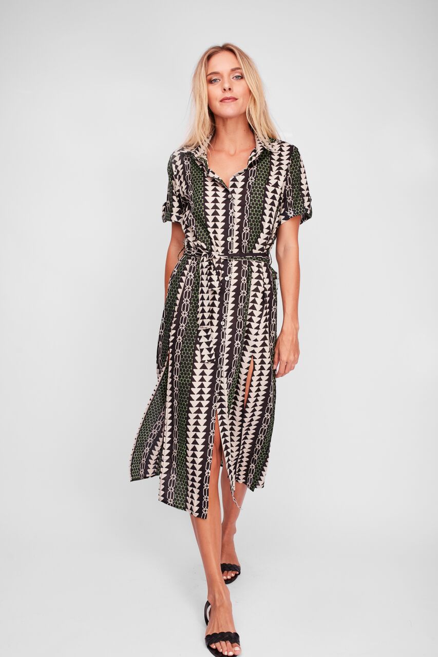 Solito Northern Lights Shirt Dress