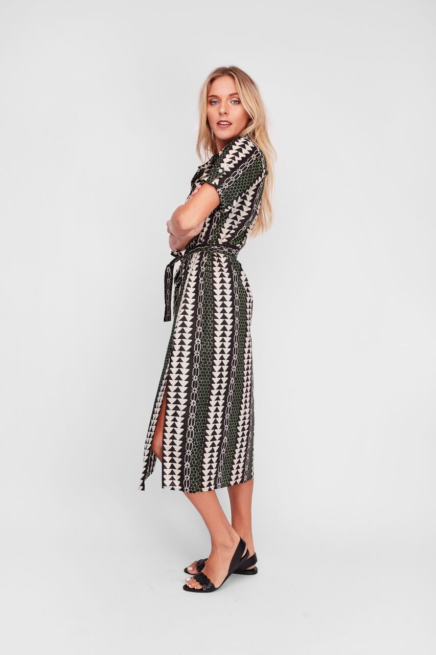 Solito Northern Lights Shirt Dress