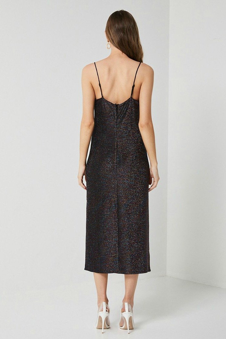 Black Metalic Dress -Elliatt-Sunset Dress