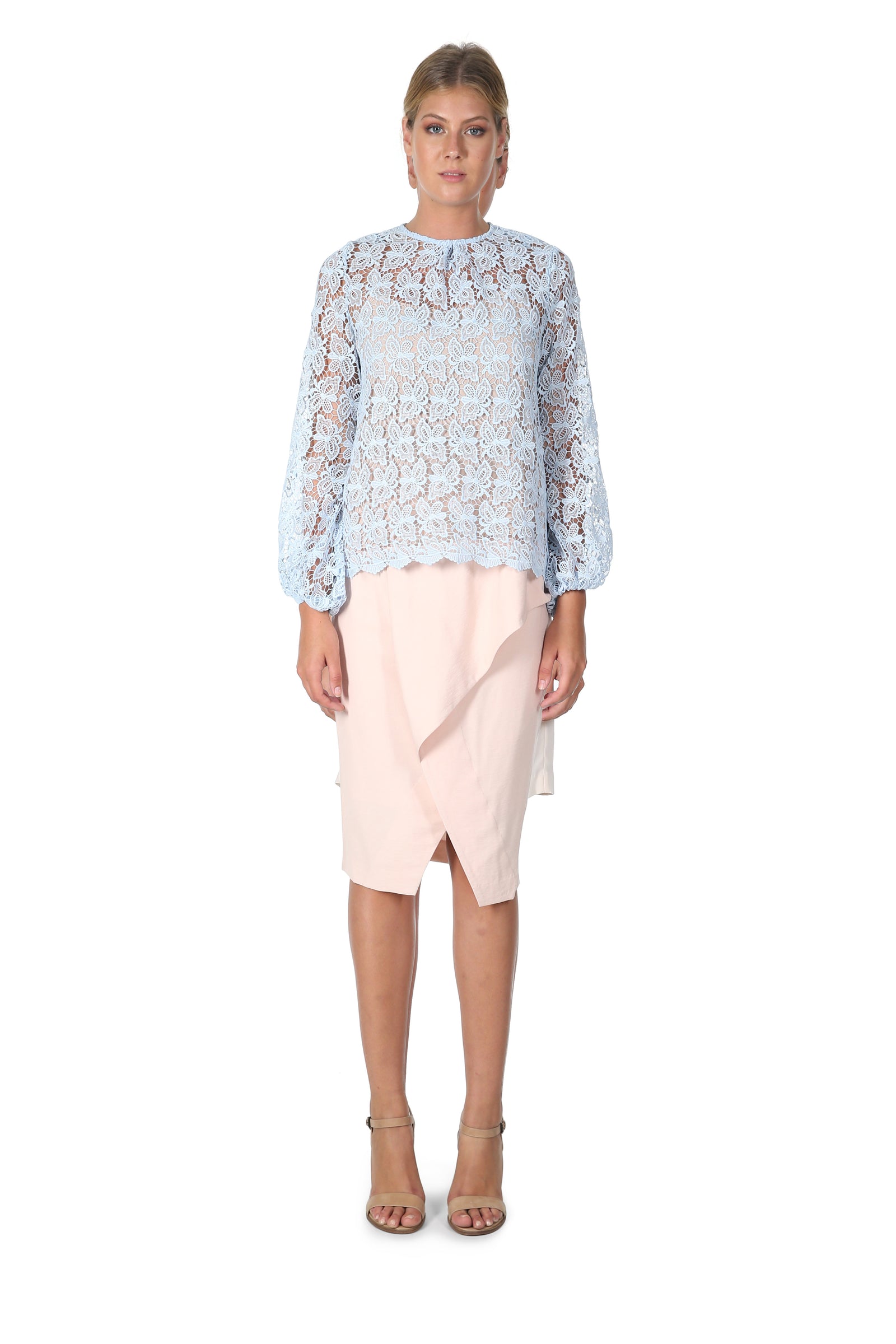 Cooper St Tahu Lace Top