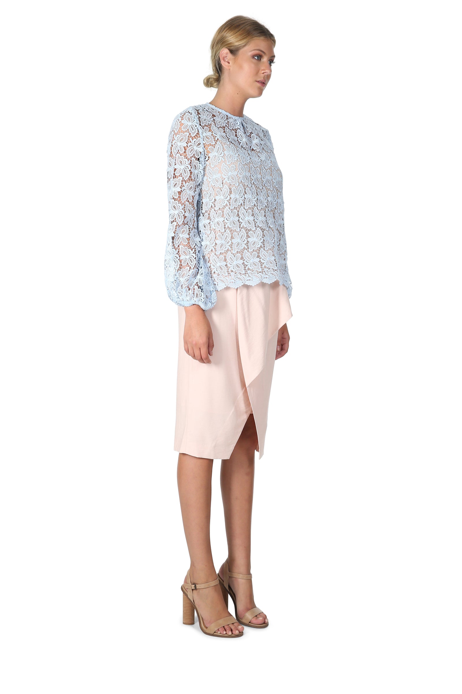 Cooper St Tahu Lace Top