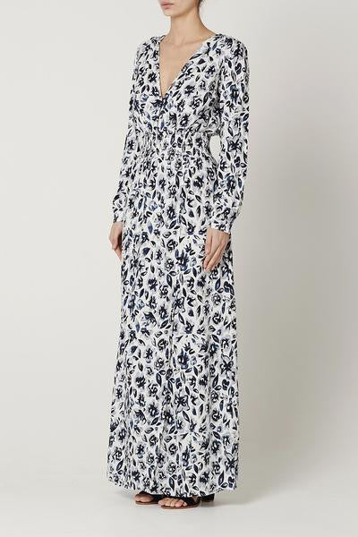 May the Label Juniper Dress Stormy Floral